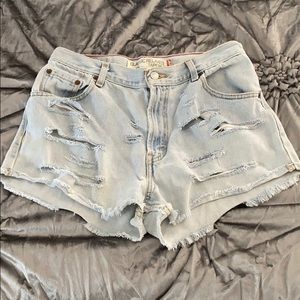 Vintage Levi Jean shorts